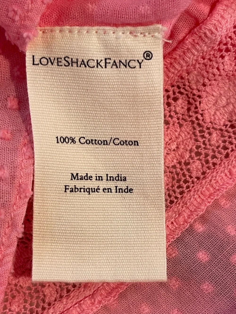 LoveShackFancy button front